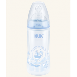 NUK First Choice Plus Бутылочка Baby Rose & Blue, 150 мл, с соской силикон